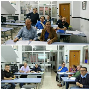 Sesión de trabajo de la Junta directiva.